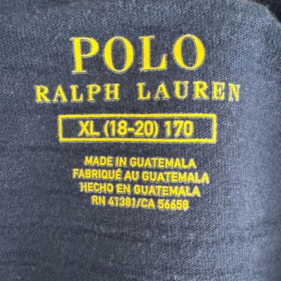 Boy's Polo Long Sleeve TShirt - Picture 4 of 4